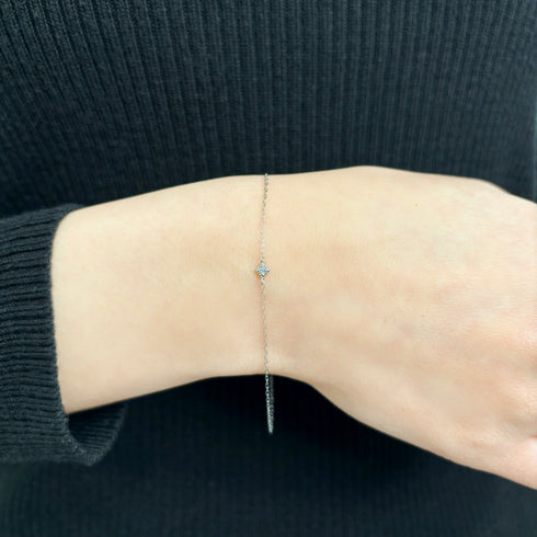 Bracelet~ブレスレット~ K18イエローゴールド ダイヤモンド ブレスレット EB-45